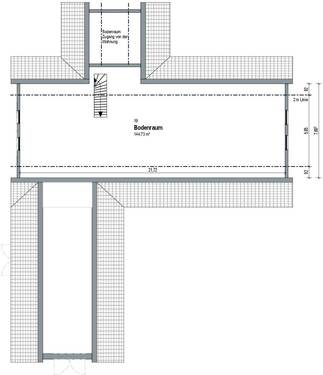 Grundiss Dachgeschoss - 