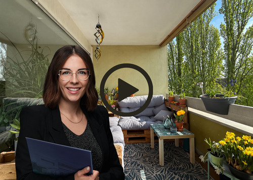 Titelbild - Viel Platz in Bamberg: 4 Zimmer, Südbalkon & Aufzug