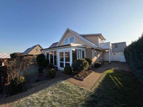 Ansicht Wintergarten - Einfamilienhaus mit 140,00 m&sup2; in Kramerhof / Groß Kedingshagen zum Kaufen