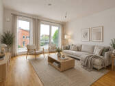 HOMESTAGING Wohnzimmer (KI generiert) - 
