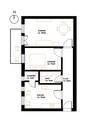 grundriss 1.og, gartenhaus - 
