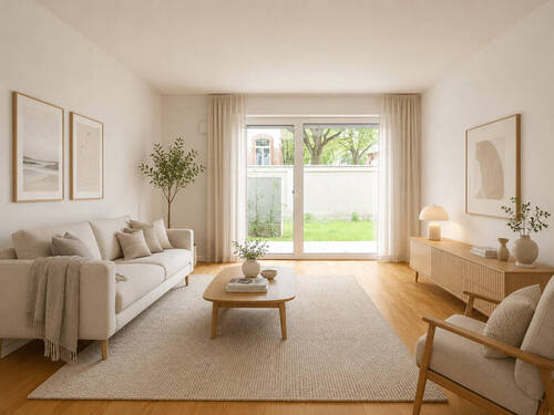 HOMESTAGING Wohnzimmer (KI generiert) - 