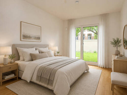 HOMESTAGING Schlafzimmer (KI generiert) - 