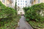 Schön angelegter Innenhof - 