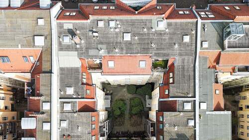 Dachansicht & Innenhof - 
