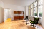 Wohnzimmer - 2 Zimmer Etagenwohnung zum Kaufen in Berlin