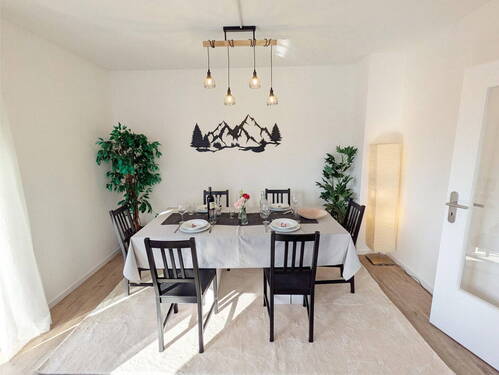 Wohnzimmer - 2 Zimmer Etagenwohnung zum Kaufen in Bad Wörishofen