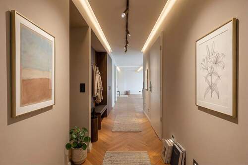 Flur staged - 3 Zimmer Etagenwohnung zum Kaufen in Berlin