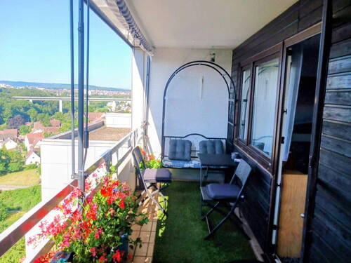 Bild 1 - Provisionsfreie 2,5-Zi.-ETW über den Dächern von Stuttgart-Freiberg