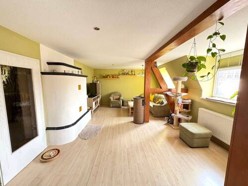 Wohnzimmer - 6 Zimmer Etagenwohnung in Bautzen