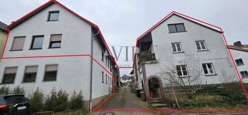 Markierte Einheiten - 3 Zimmer Mehrfamilienhaus, Wohnhaus zum Kaufen in Ebern / Bramberg