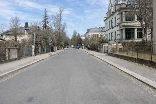 Blick in die Straße - 