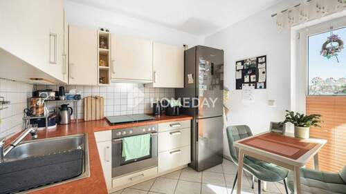 Küche 2 - Etagenwohnung mit 69,90 m&sup2; in Freiberg zum Kaufen