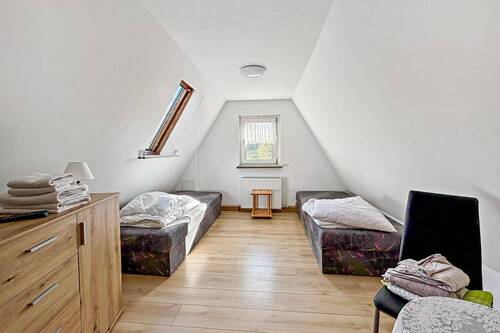 Doppelzimmer im ausgebauten Dachgeschoss - 