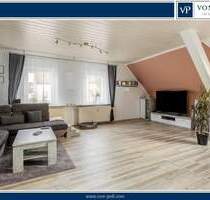 Großzügige Dachgeschosswohnung mit Loggia, Sauna und Garage - Viernheim