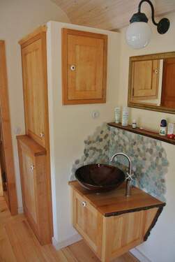 Bad, Miele WM im Schrank - 