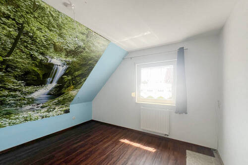 Schlafzimmer mit Arbeitsbereich - 