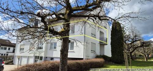Wohnung mit Loggia - 2-Zimmer-Wohnung mit Loggia in Aalen-Neßlau