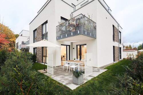 Ansicht Garten - 3 Zimmer Etagenwohnung in Nürnberg