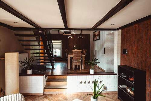 WZ mit Blick ins Esszimmer - 