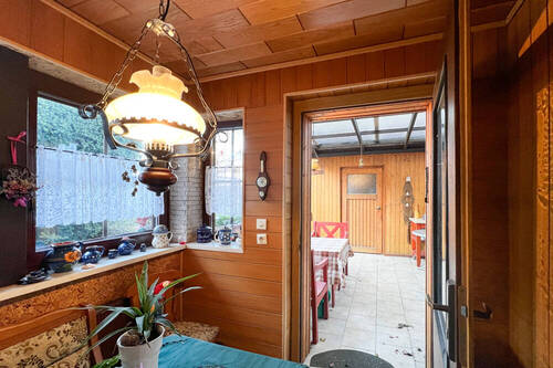 Kliene Diele an der Gartenseite - 