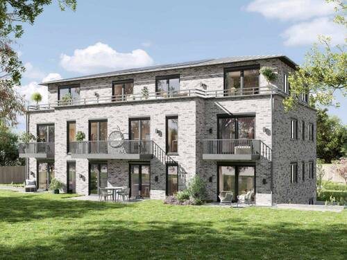 Außenansicht - Etagenwohnung mit 60,10 m&sup2; in Hamburg Sasel zum Kaufen