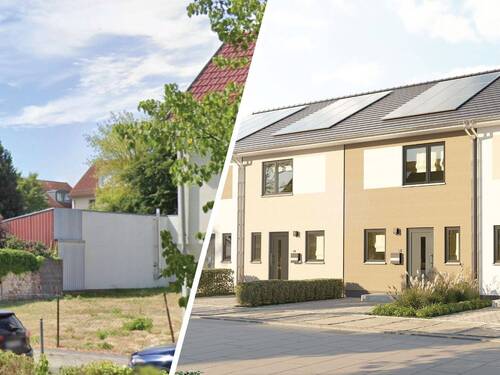 Flair 124 - Vorschau Grundstück - Das Stadthaus zum Wohlfühlen in Ohrdruf - Komfort und Design perfekt kombiniert
