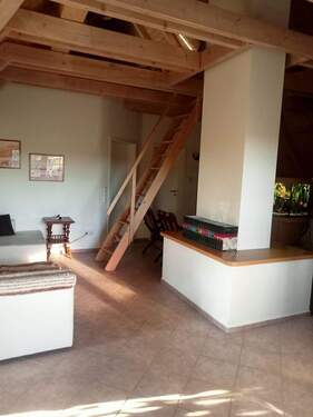 Offene Balken Wohnbereich - 