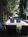 Terrasse mit Sonne und Schatten - 