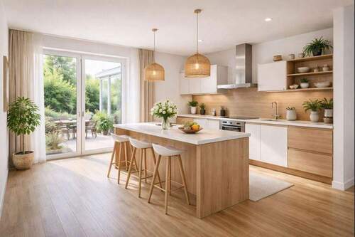 Küche - 4 Zimmer Etagenwohnung in Borsdorf