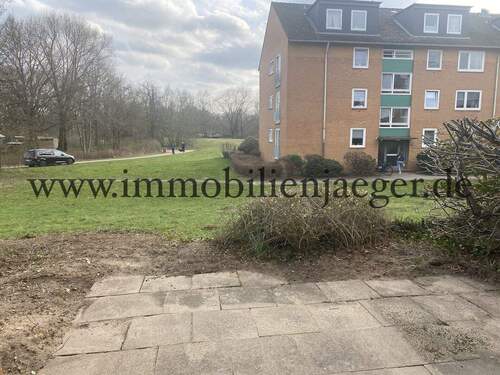 Terrasse - 3 Zimmer Etagenwohnung in Hamburg