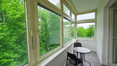 Panorama Fensterfront - 2 Zimmer Etagenwohnung in Berlin