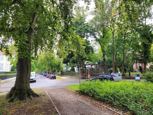 Blick v. Johannaplatz - 2 Zimmer Etagenwohnung in Berlin