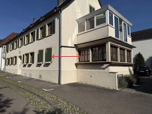 Lage der Wohnung - Eine der beliebtesten Lagen Breisachs. Geräumige, helle Wohnung mit Potential zur freien Gestaltung