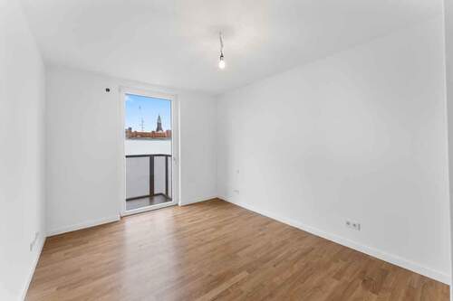 Schlafzimmer Musterwohnung - Etagenwohnung mit 64,20 m&sup2; in Berlin zum Kaufen