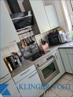 Küche - 1 Zimmer Etagenwohnung zur Miete in Ludwigshafen am Rhein