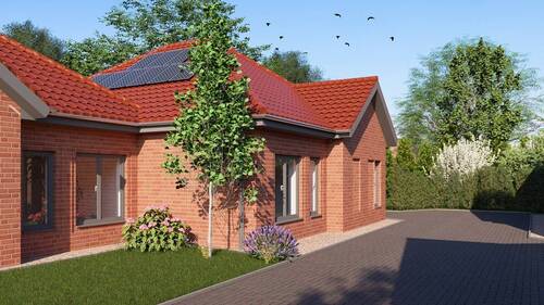 Visualisierung Detern - 3 Zimmer Bungalow in Detern