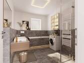 Beispiel Badezimmer - 5 Zimmer Reihenmittelhaus in Henstedt-Ulzburg