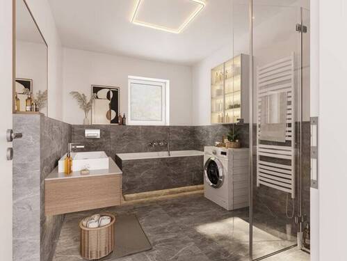 Beispiel Badezimmer - 5 Zimmer Reihenmittelhaus in Henstedt-Ulzburg