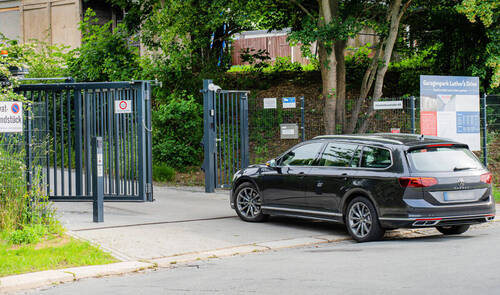 Einfahrt Garagenpark Chemnitz - 