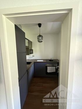 Zugang Küche - 1 Zimmer Etagenwohnung in Frankfurt am Main