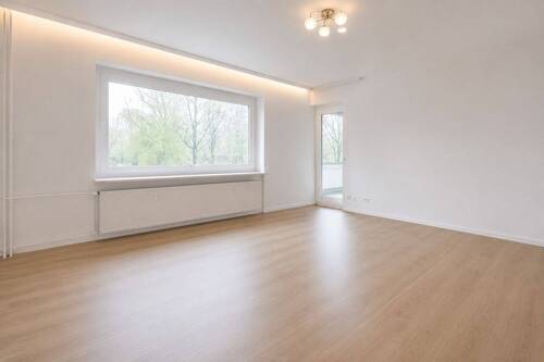Wohnzimmer... wie es sein könnte (KI-Foto) - Etagenwohnung mit 102,00 m&sup2; in Büdelsdorf zum Kaufen