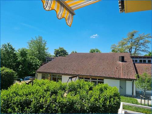 Ausblick vom Balkon - 4 Zimmer Etagenwohnung zum Kaufen in Radolfzell am Bodensee / Güttingen
