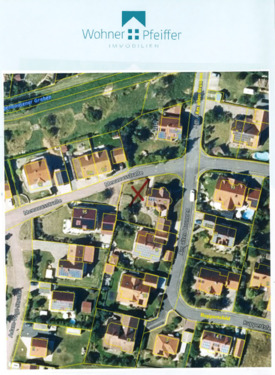 Lageplan Luftbild Egenhausen - 6 Zimmer Einfamilienhaus zum Kaufen in Werneck - OT Egenhausen