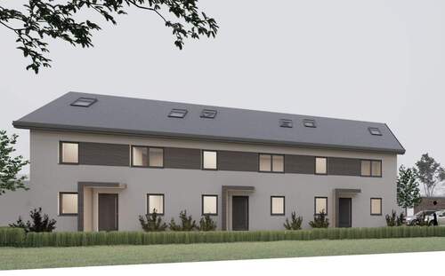 Außenansicht 1 - Reihenendhaus mit 98,30 m&sup2; in Töging am Inn zur Miete