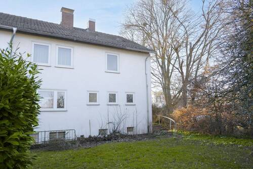 Hausansicht von der Gartenseite - 