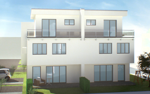 Gartenansicht - 5 Zimmer Mehrfamilienhaus, Wohnhaus in Maxdorf