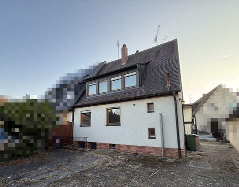 NordAnsicht (2).jpg - 1 Zimmer Doppelhaushälfte in Bubenreuth