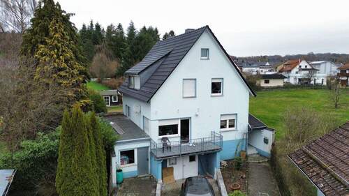 Außenansicht - saniertes freistehendes Einfamilienhaus mit 5 Zimmern, Garage und Garten in Waldbrunn Hausen