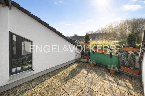 Traumhafte Dachterrasse mit Fernblick - 2 Zimmer Etagenwohnung in Mettmann